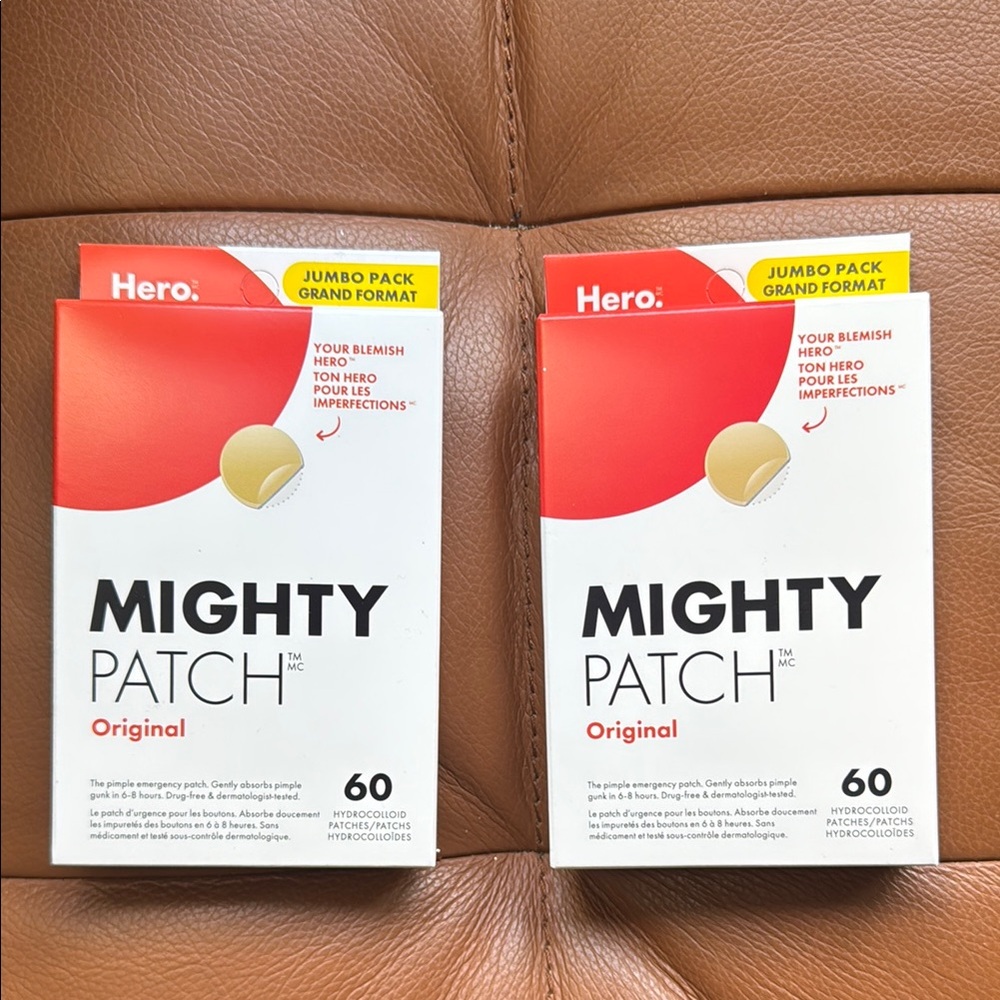2 for 1 Mighty Patch Original Jumbo Pack. 120 acne patches blemish skincare deal